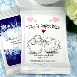 Personalized Wedding Hot Chocolate Mix