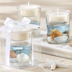 Seashell Gel Tea Light Holder