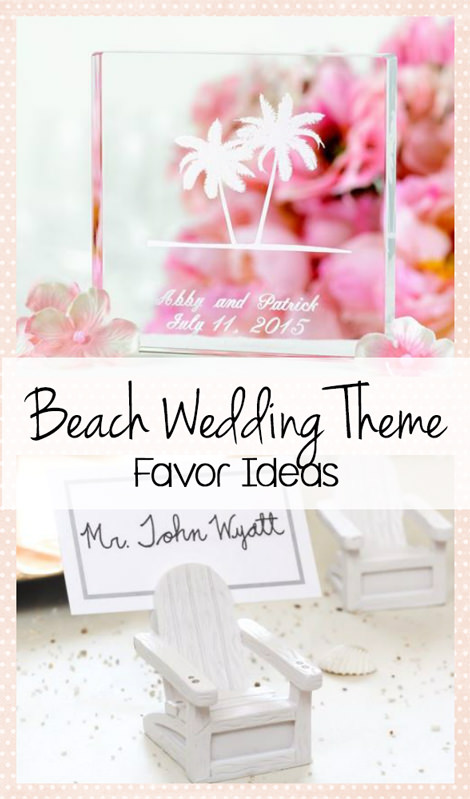 Beach Wedding Theme Favors