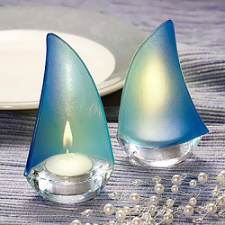 Sailboat tea light holders