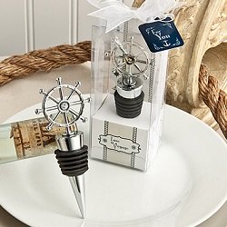 Ship's Wheel Design Wine Bottle Stoppers